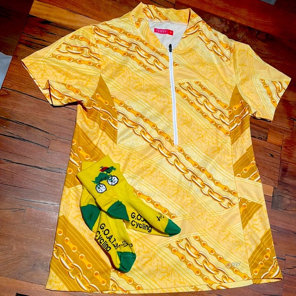 Terry Cycling Medium Jersey - Picture 1 of 5